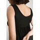 preview thumbnail 4 of 12, Ribbed Modal Henley Dress