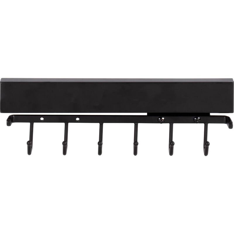Hardware Resources Six Hook Pull Out Belt Rack