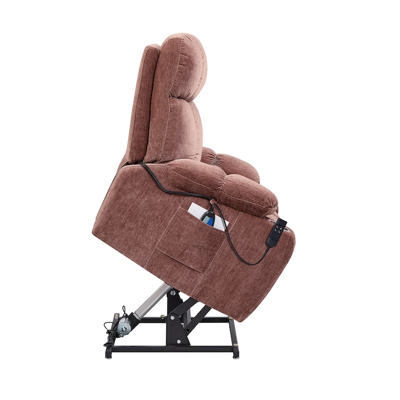 Dual Motor Power Lift Recliner Chair for Elderly