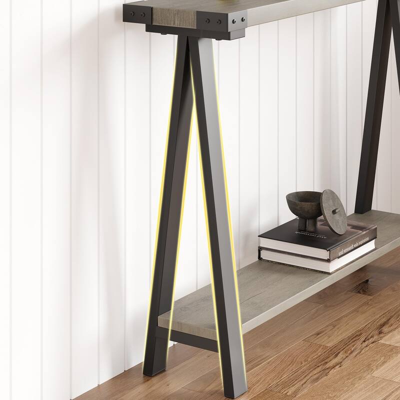 Entryway Table with 2-Tier Storage