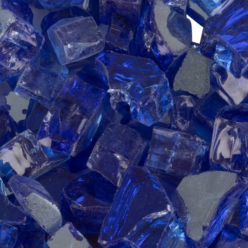 Pure Garden 10lbs Fire Pit Glass - Glass Rocks