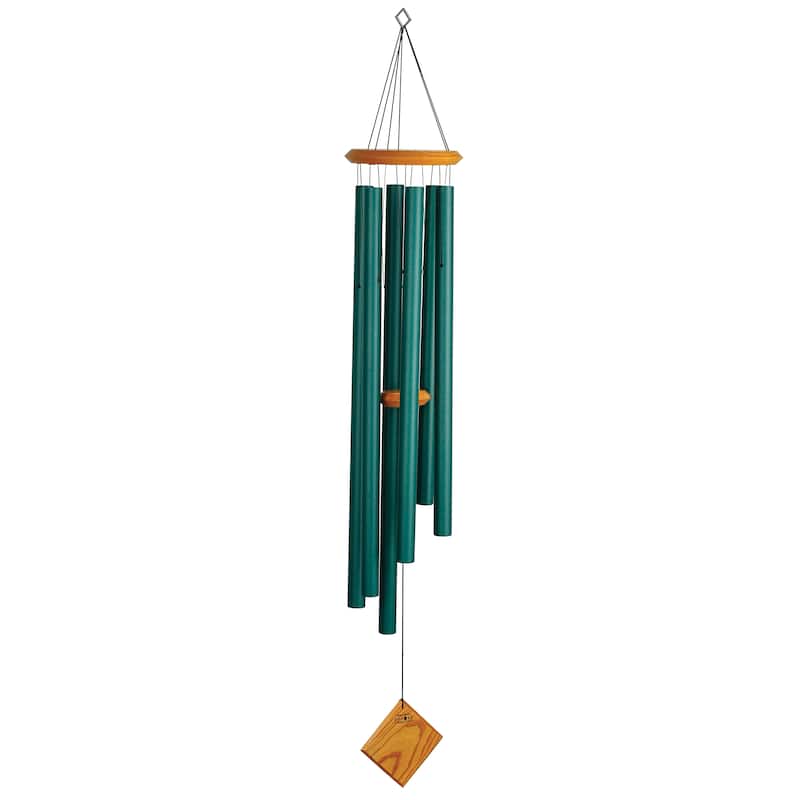 54 in. Woodstock Chimes of Neptune Wind Chime - Verdigris