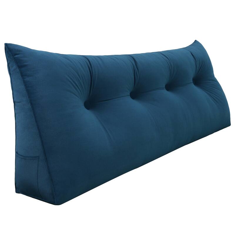 WOWMAX Bed Wedge Bolster Sit Up Reading Pillow Backrest