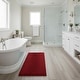 preview thumbnail 6 of 43, 58x24-Inch Bathroom Runner with Non-Slip Backing - Absorbent High-Pile Chenille Memory Foam Bathroom Rug by Windsor Home