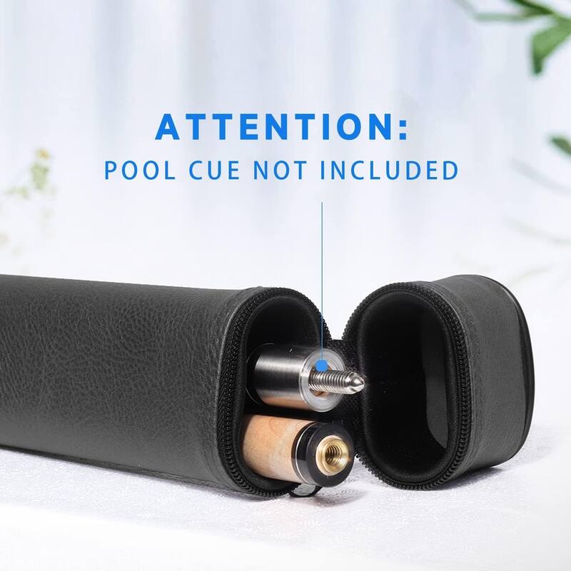 GSE™ 1x1 Hard Billiard Pool Cue Stick Carrying Case, Billiard Cue Case Holds 1 Butts/1 Shafts (5 Colors)