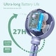 preview thumbnail 5 of 6, USB Rechargeable Handheld Cooling Fan for Travel - No Size