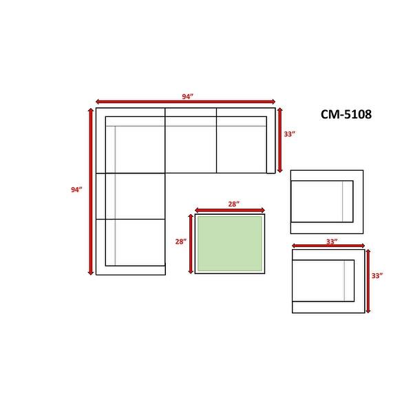 8 Piece Rattan Sectional Seating Group Bed Bath & Beyond 27900080