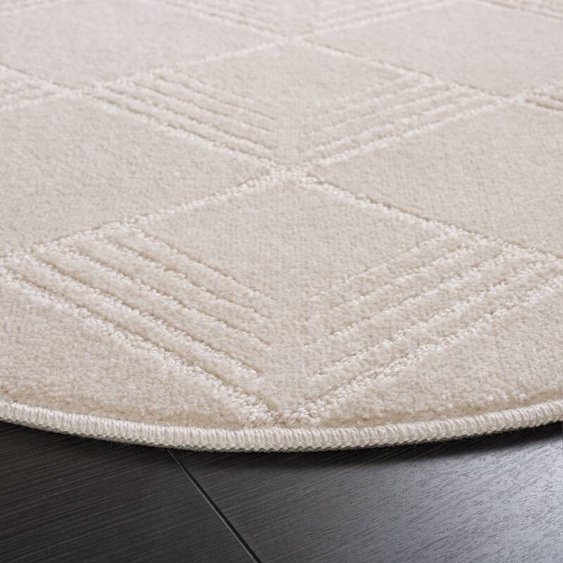 SAFAVIEH Plain and Solid Audra Geometric Rug