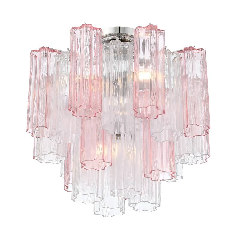 Crystorama Lighting Group ADD-300-SP_CEILING Addis 4 Light 18" Wide