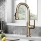 preview thumbnail 131 of 144, Kraus 2-Function 1-Handle 1-Hole Pulldown Sprayer Brass Kitchen Faucet
