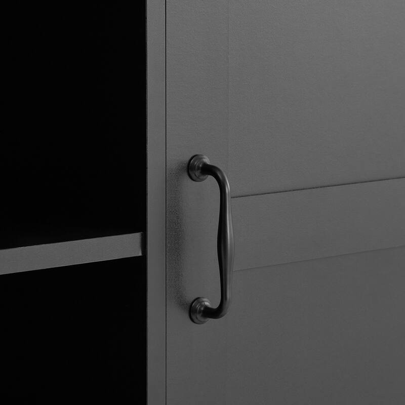 Stylish and Functional Bathroom Storage Cabinet with Doors,Drawers,Tilt-Out Laundry Hamper