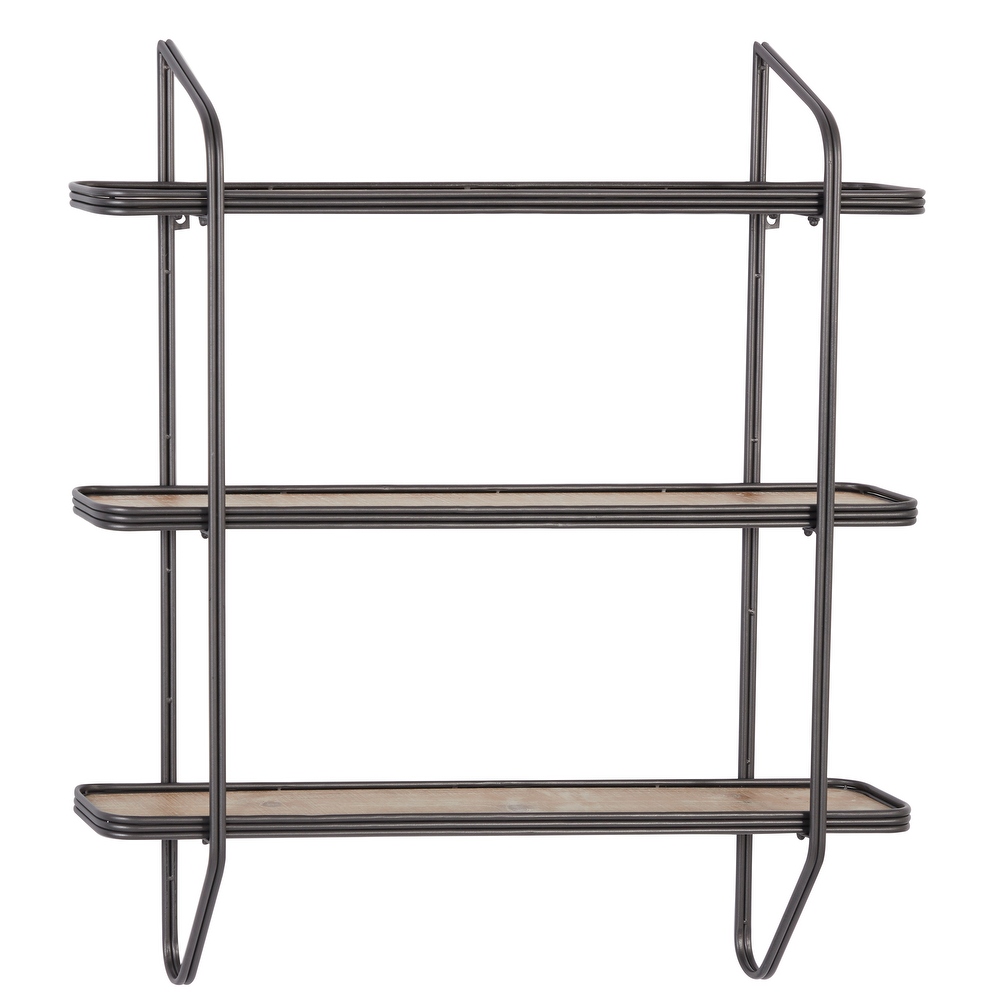 wood iron shelf 1060*910*225〈ブラウン〉 | www.rayblaze.com