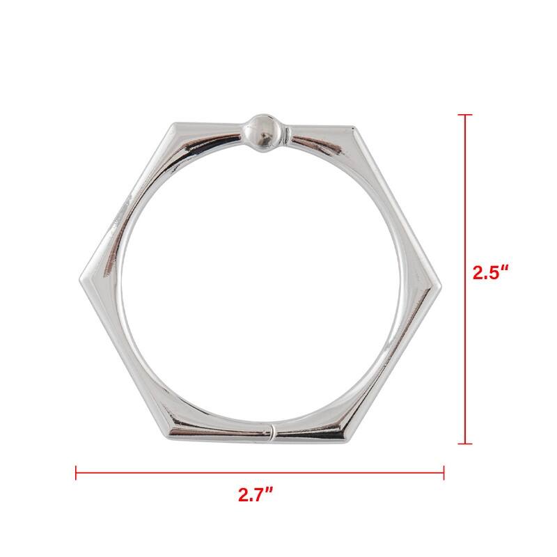 Utopia Alley Rustproof Zinc Shower Curtain Rings for Bathroom, Set of 12
