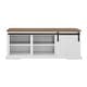 preview thumbnail 14 of 17, Walker Edison 48-inch Sliding Barn Door Bench