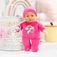 preview thumbnail 3 of 3, Bayer: My First Baby Doll - 12" Pink & Unicorn - Matching Pink Cap, Soft Body, Sewn Hands & Feet, Pretend Play, Kids Ages 3+