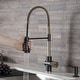 preview thumbnail 93 of 139, Kraus Britt Commercial 3-Function 1-Handle Pulldown Kitchen Faucet