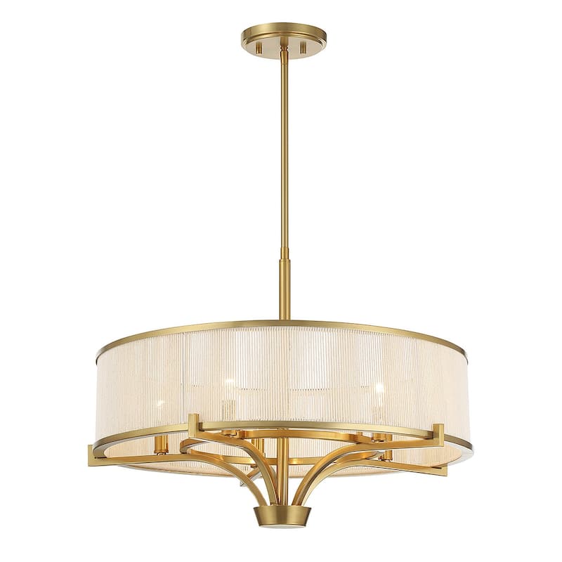 Savoy House 1-7751-5 Wynwood 5 Light 24" Wide Drum Chandelier