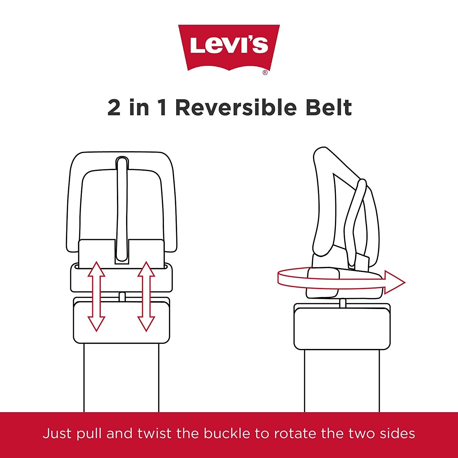 levi belt sizes