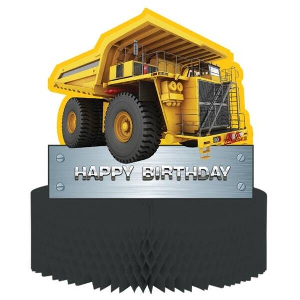 Shop Pack Of 6 Construction Birthday Zone Happy Birthday