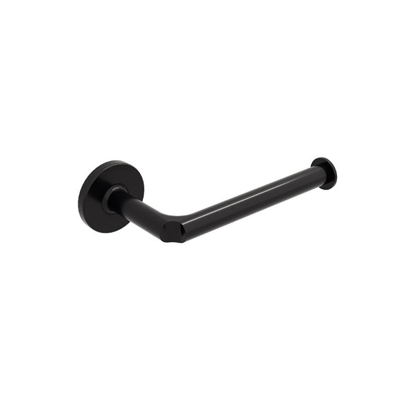 WS Bath Collections Sbeca Wall Mounted Toilet Paper Holder - Matte Black