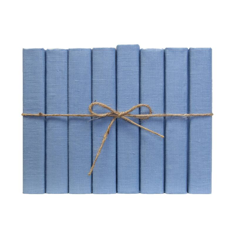 Books Blue Decorative Accessories: Sky Linen ColorPak