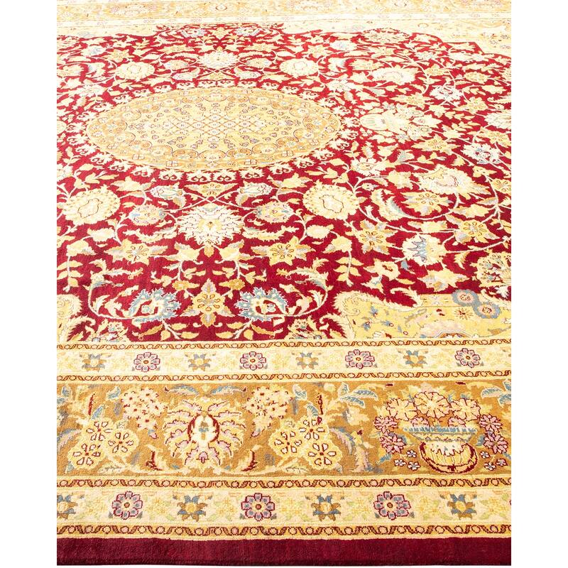 Overton Mogul, One-of-a-Kind Hand-Knotted Area Rug - Red, 8' 3" x 10' 7" - 8'3" x 10'7"