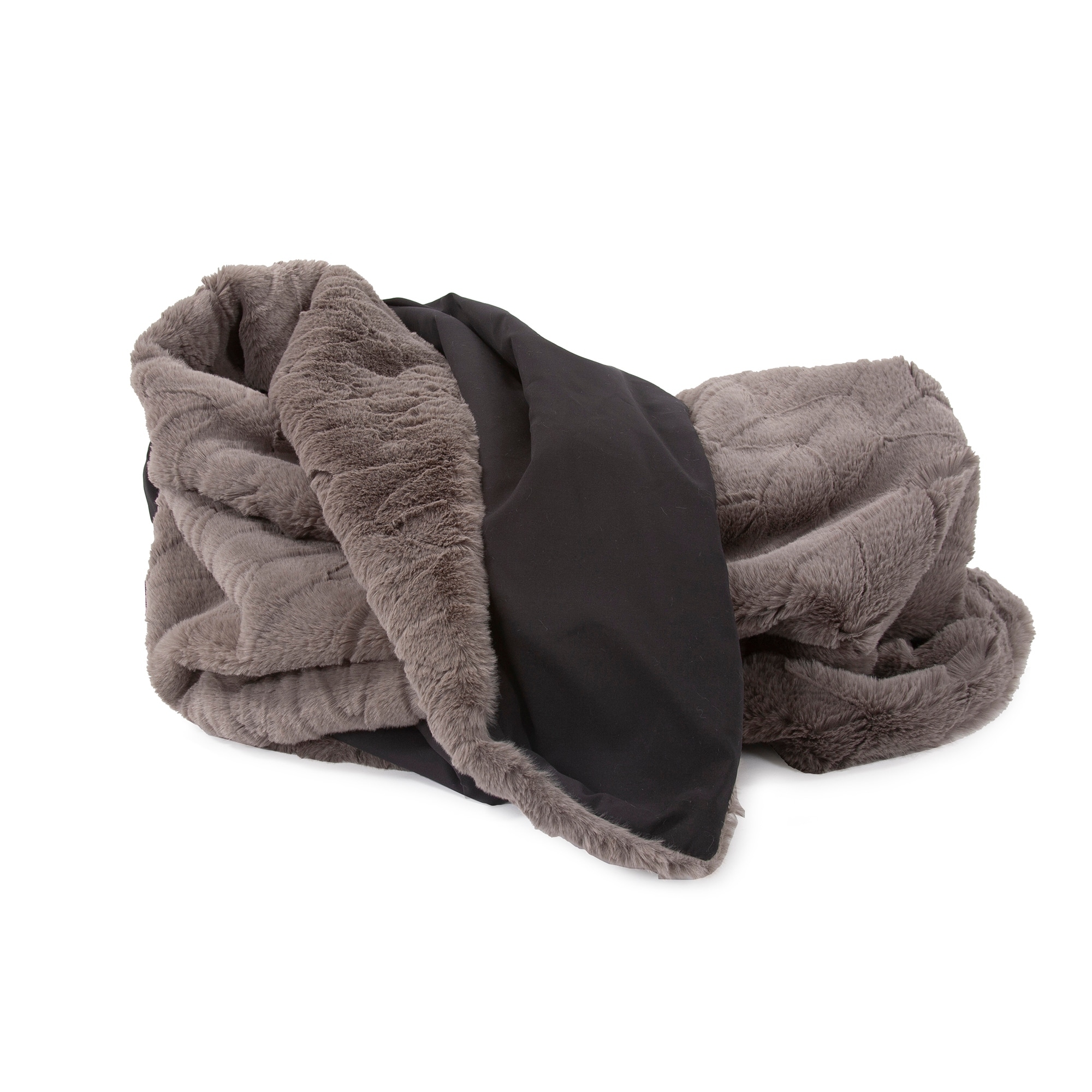 Allan Andrews Faux Angora Throw