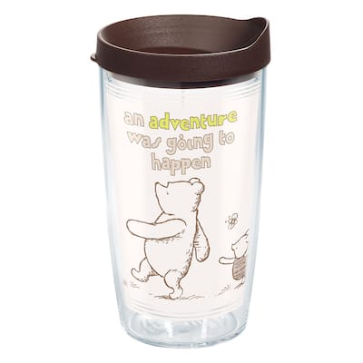 Tervis Disney Winnie the Pooh Group Made in USA Double Walled Insulated Travel Tumbler, Classic