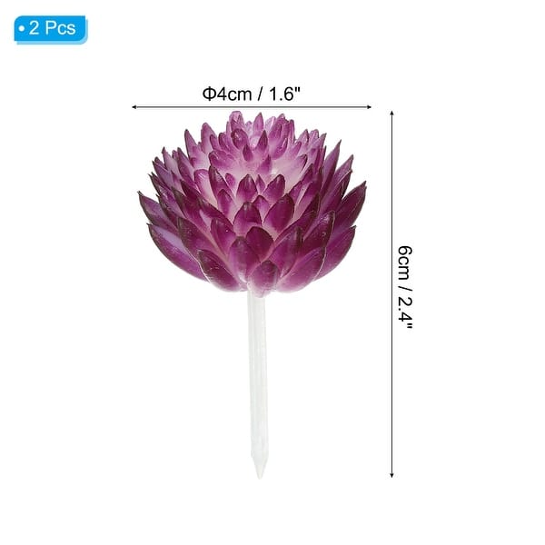 Mini Artificial Succulents, Faux Succulent Picks Fake Succulent Plants -  Bed Bath & Beyond - 38393193