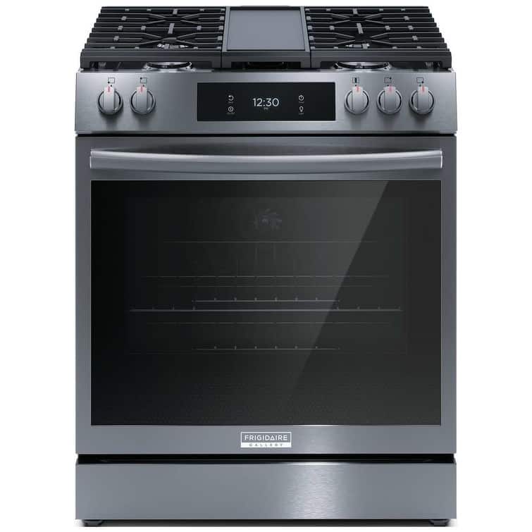 Frigidaire GCFG3060B 30" Wide 6.1 Cu. Ft. Gas Range with Air Fry and