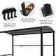 preview thumbnail 15 of 13, Outdoor Steel Frame Grill Gazebo Canopy Barbecue Shelter