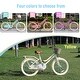 preview thumbnail 8 of 6, Child Bicycles Girls Bike with Basket for 7-10 Years Old Kids
