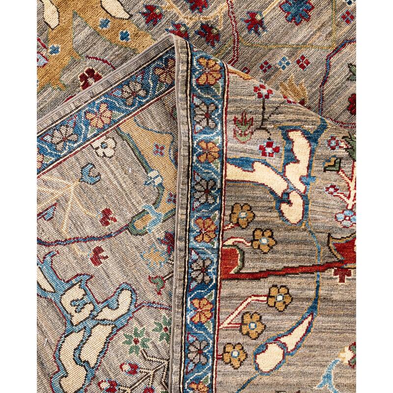 Serapi One-of-a-Kind Hand-Knotted Area Rug - Brown - 9' 3" x 11' 11"
