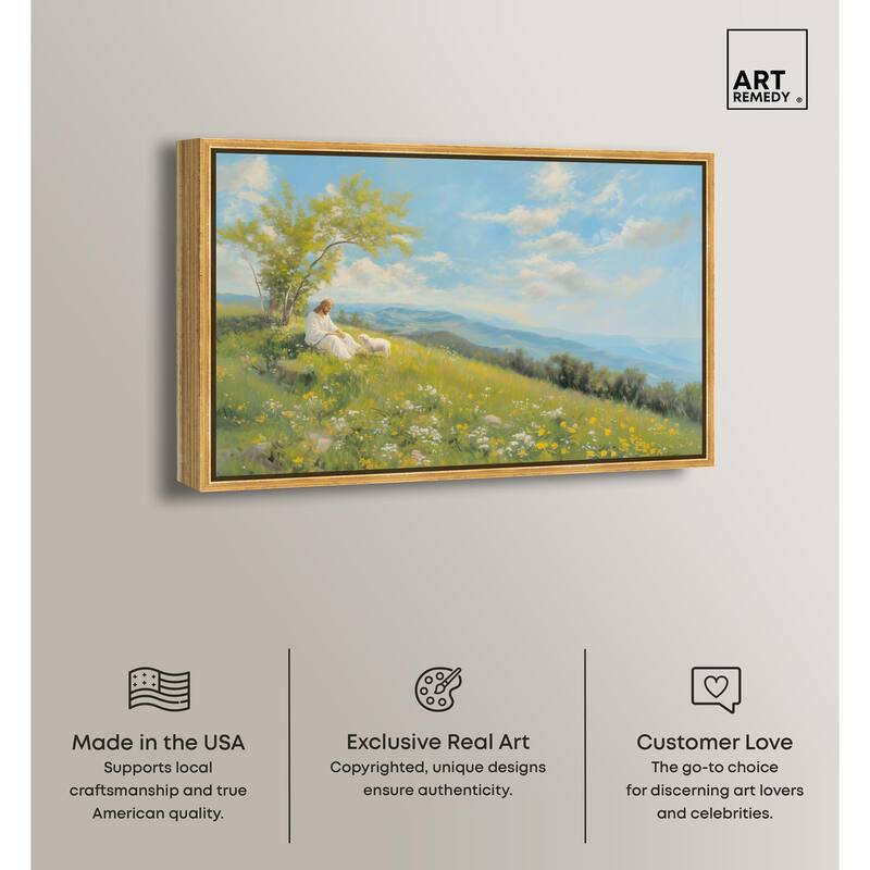 Pastoral Peace I Canvas by Art Remedy