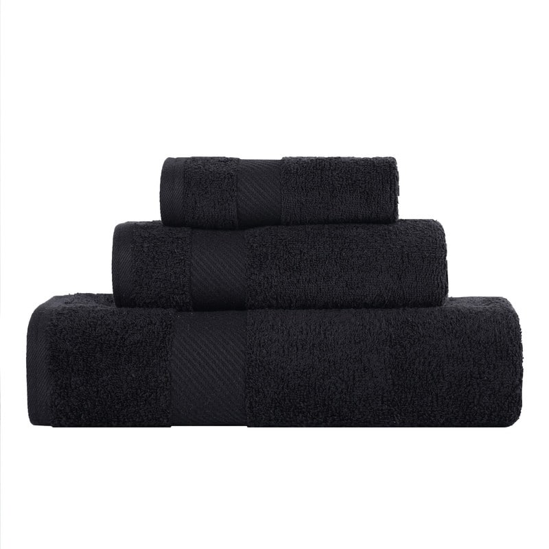 Luxury Egyptian Cotton Solid 3 Piece Bath Towel Set by Superior