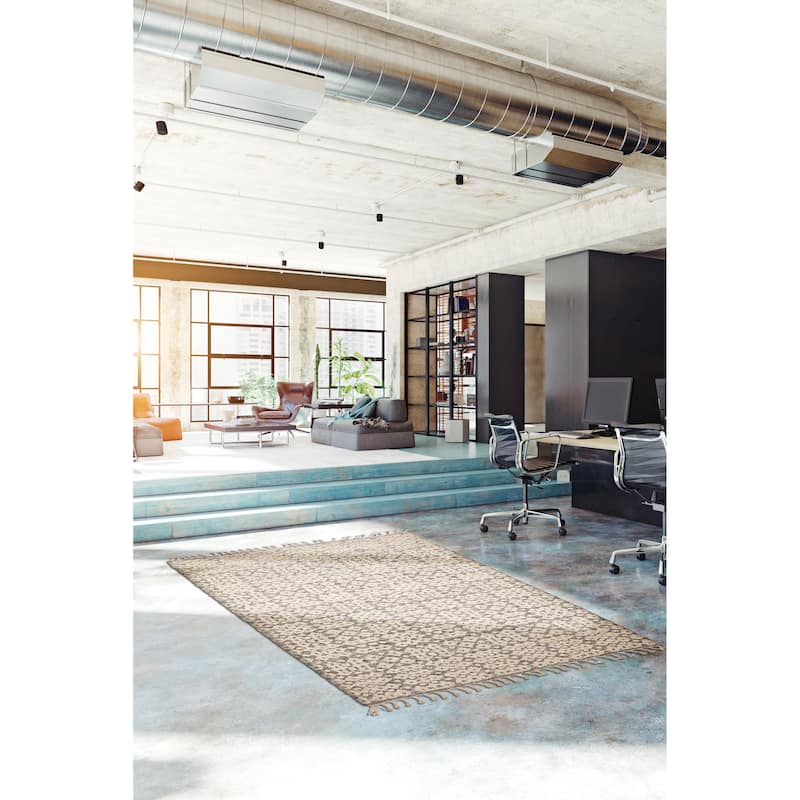 Tangier Cream Rug 5'1" x 8'1" - 5'1 x 8'1