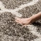 preview thumbnail 104 of 145, SAFAVIEH Hudson Shag Ariola Trellis 2-inch Thick Rug