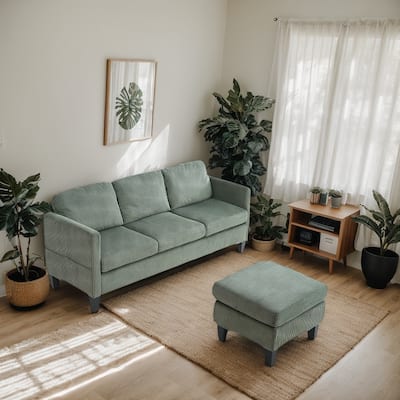 L-Shaped Sofa with Padded Cashmere: Multi-functional Design, Modern Luxury Appearance - Ideal for Living Rooms, Apartments
