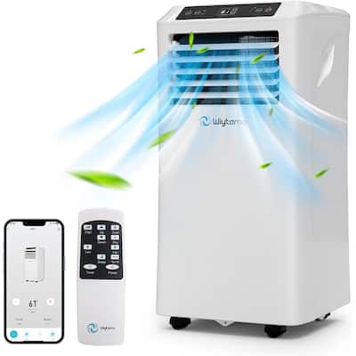 10000 BTU Air Conditioner with Dehumidifier and WIFI Remote Control