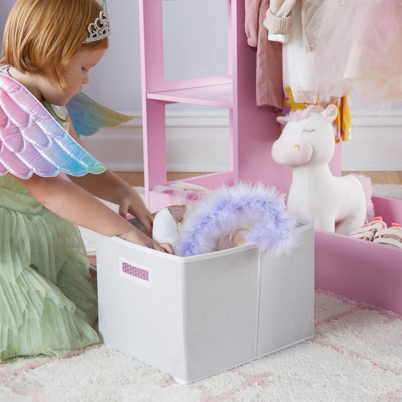 See and Store Pink Dress Up Station