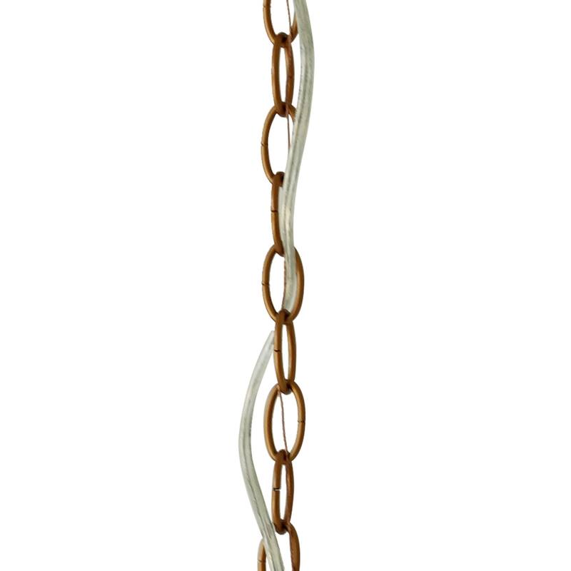 Natural and Modern Design Garnet Pendant Lamp - Coarse Gold + Clear Glass