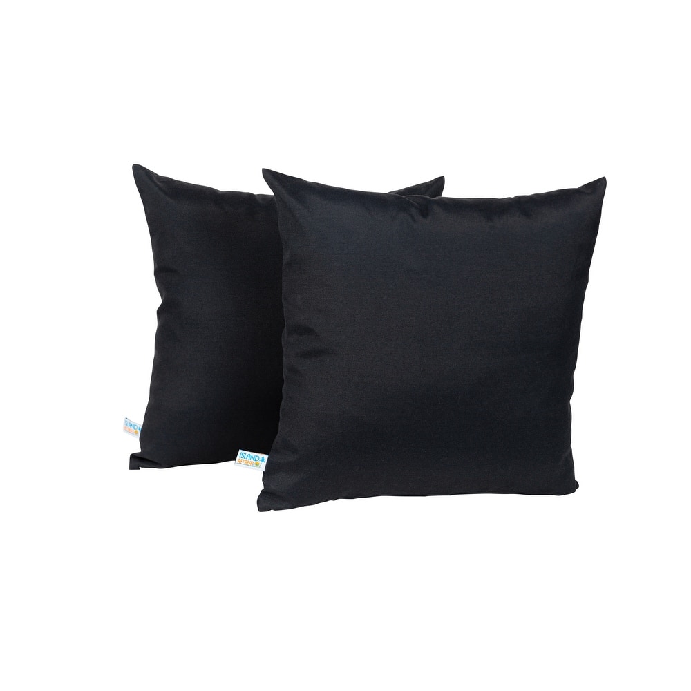 Island Retreat All-Weather Outdoor Throw Pillows (Set of 2)
