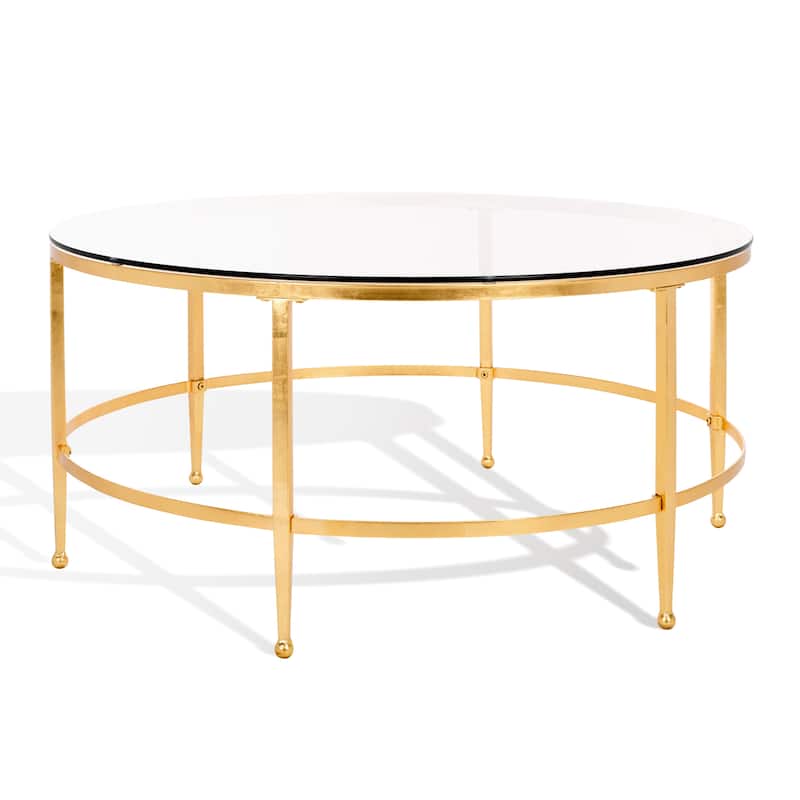 SAFAVIEH Home Edmund Cocktail Table - 40"W x 40"D x 19"H