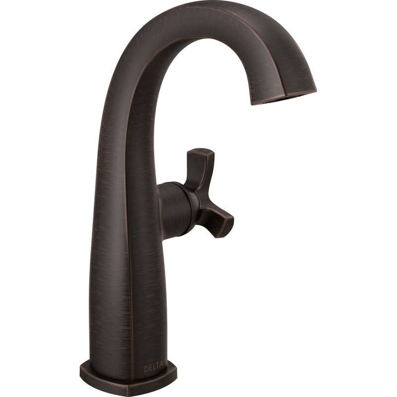 Delta 6776-DST Stryke 1.2 GPM Single Hole Bathroom Faucet with Helo - Venetian Bronze