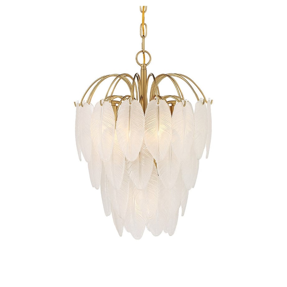Savoy House 1-3507-5 Boa 5 Light 16" Wide Waterfall Chandelier