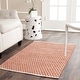 preview thumbnail 8 of 75, SAFAVIEH Handmade Boston Veda Coastal Cotton Flatweave Rug 2'6" x 4' - Orange