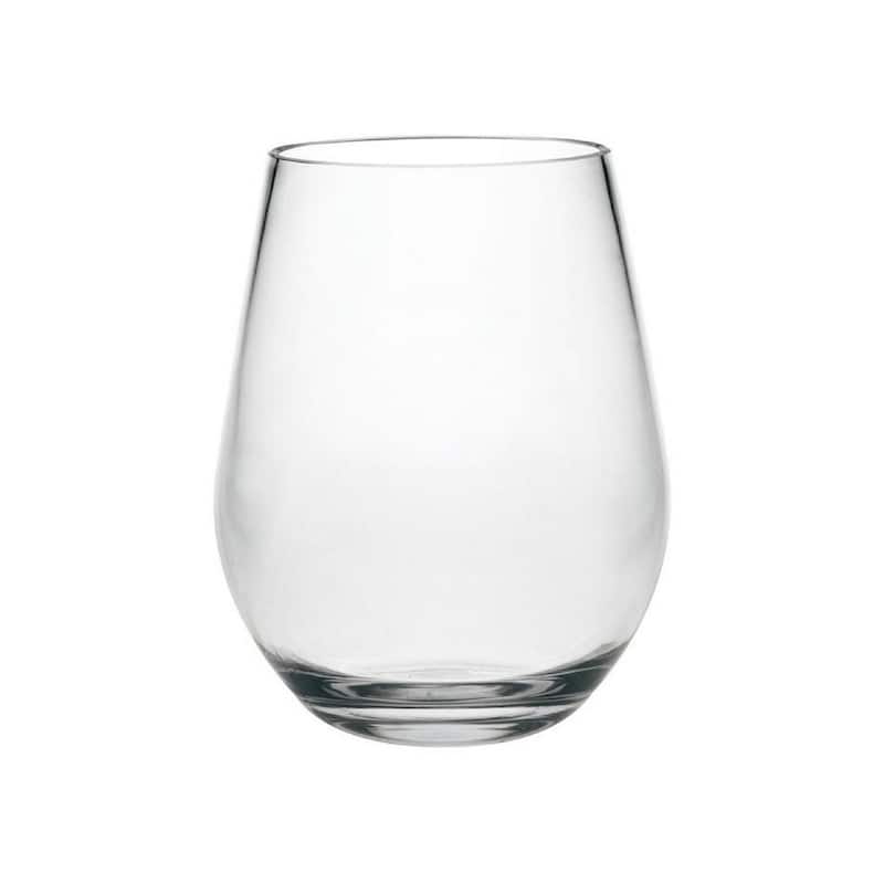 Oval Halo Tritan Glasses Drinking Set of 4