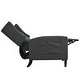 preview thumbnail 9 of 54, Manual Adjustable WingBack Recliner Chair, with Foldable Side Table, USB Charging Ports, PushBack Reclining Chairs