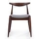 preview thumbnail 38 of 44, Francie Mid-Century Modern Dining Chairs (Set of 2) by Christopher Knight Home - 20.50" W x 20.25" L x 29.75" H