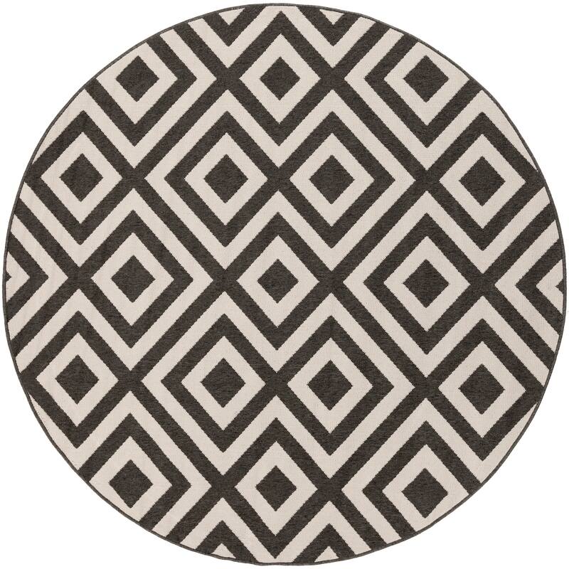 Livabliss Alvise Transitional Geometric Indoor/ Outdoor Area Rug